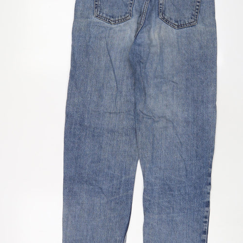 BDG Womens Blue Cotton Straight Jeans Size 26 in L32 in Regular Zip