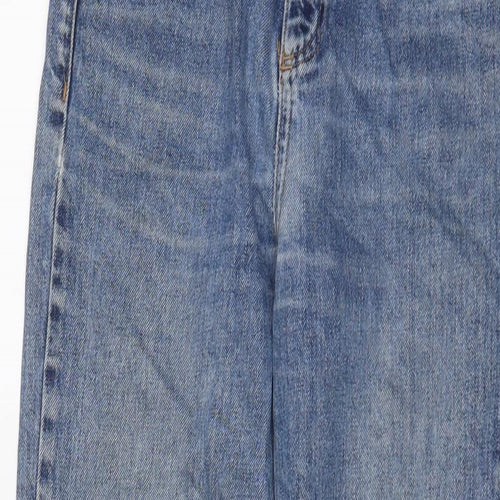 BDG Womens Blue Cotton Straight Jeans Size 26 in L32 in Regular Zip