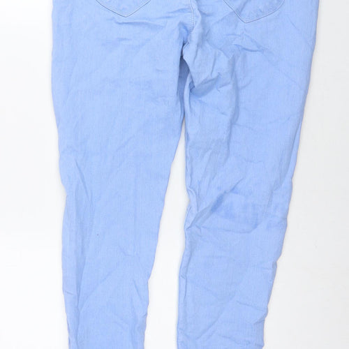 Dorothy Perkins Womens Blue Cotton Jegging Jeans Size 12 L28 in Regular