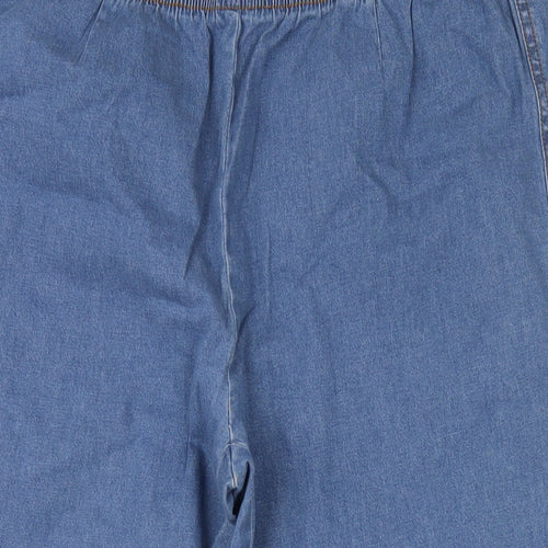 Damart Womens Blue Cotton Jegging Jeans Size 20 L26 in Regular