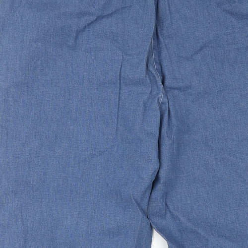 Damart Womens Blue Cotton Jegging Jeans Size 20 L26 in Regular