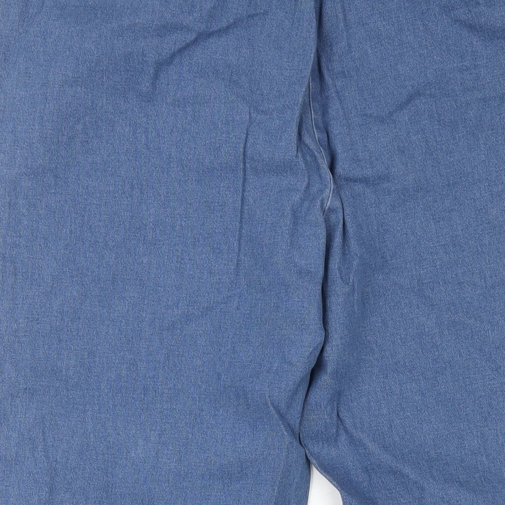 Damart Womens Blue Cotton Jegging Jeans Size 20 L26 in Regular