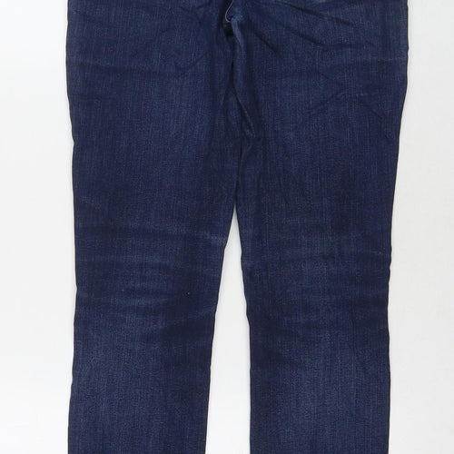 Levi's Womens Blue Cotton Skinny Jeans Size 26 in L30 in Regular Zip