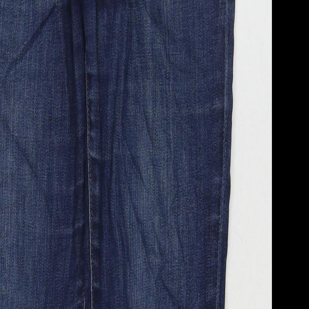 Levi's Womens Blue Cotton Skinny Jeans Size 26 in L30 in Regular Zip