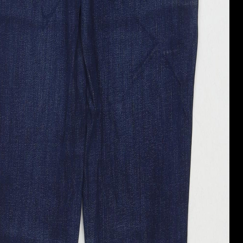 Levi's Womens Blue Cotton Skinny Jeans Size 26 in L30 in Regular Zip