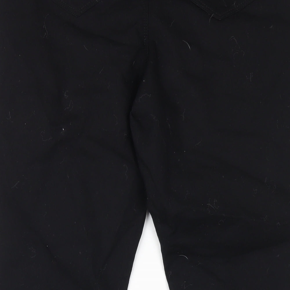 George Womens Black Cotton Jegging Jeans Size 12 L29 in Regular