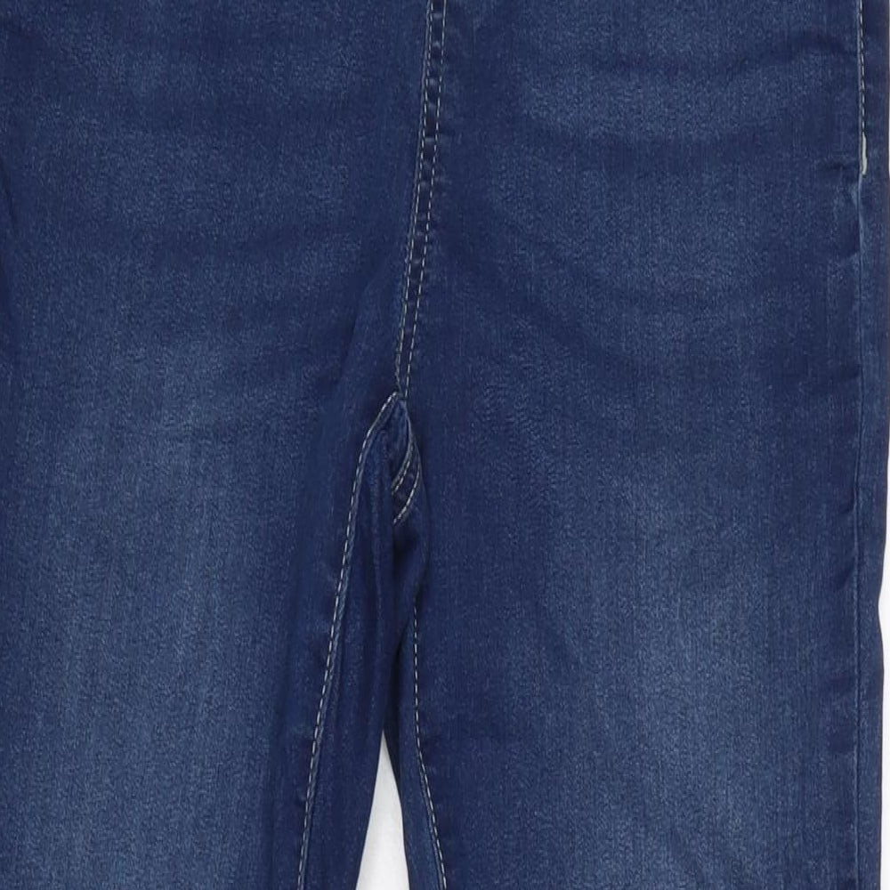 Denim 365 Womens Blue Cotton Blend Jegging Jeans Size 12 L31 in Regular - Bootcut,