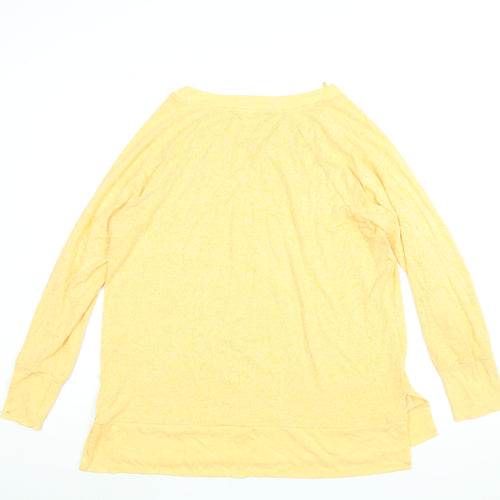 NEXT Womens Orange Viscose Pullover Sweatshirt Size 18 Pullover