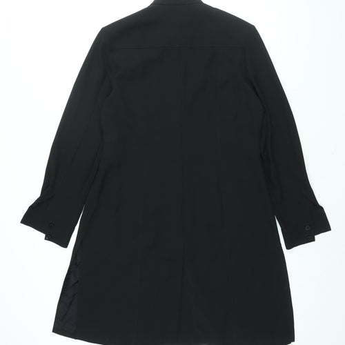 J. Taylor Womens Black Jacket Size M Button - Shoulder Pads