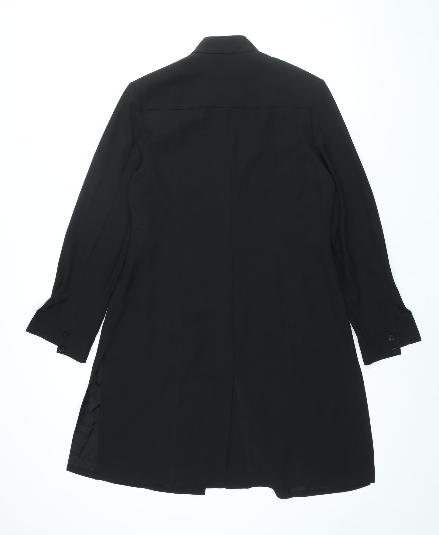 J. Taylor Womens Black Jacket Size M Button - Shoulder Pads