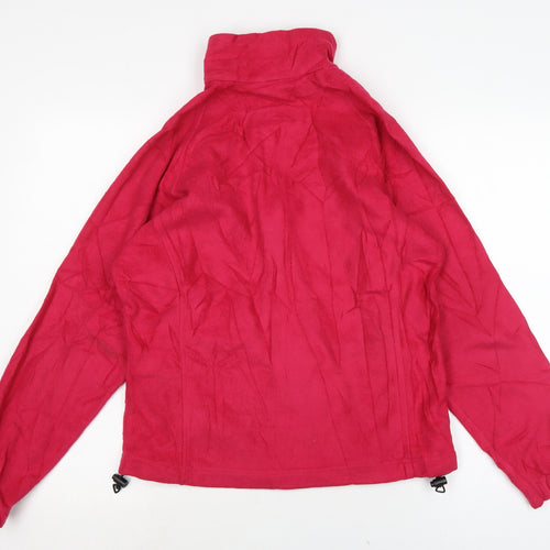 Columbia Womens Pink Jacket Size M Zip