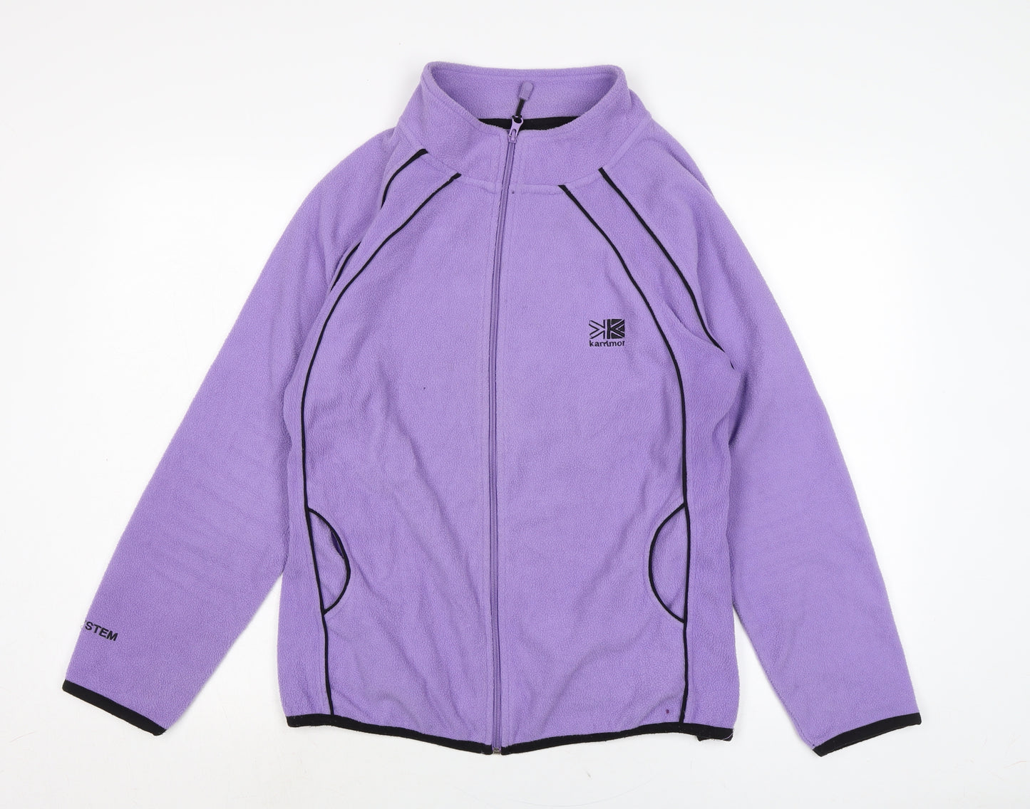 Karrimor Womens Purple Jacket Size 16 Zip