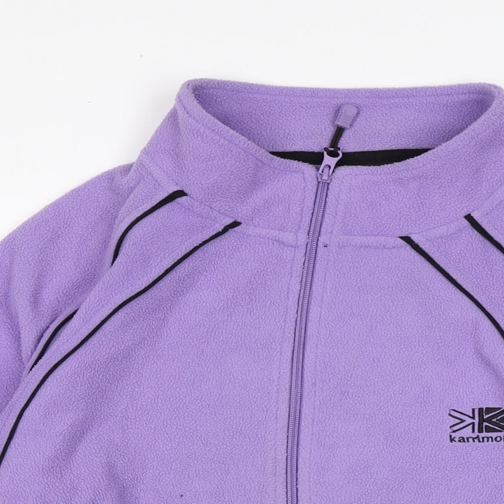 Karrimor Womens Purple Jacket Size 16 Zip