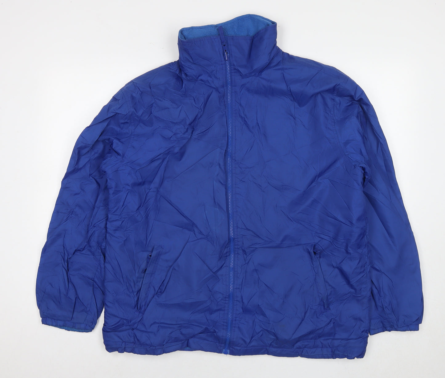 Mistral Womens Blue Jacket Size M Zip - Reversible