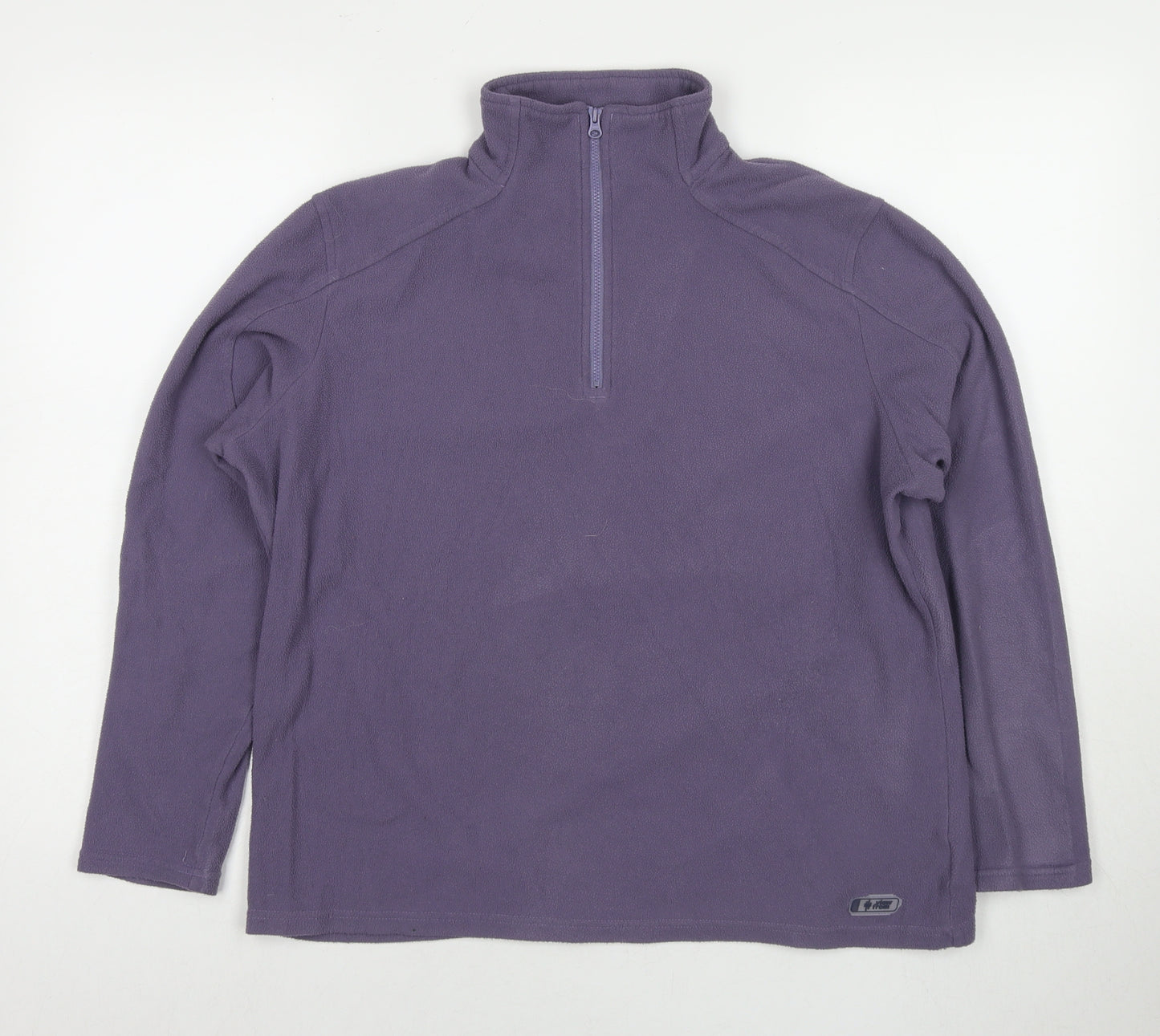 Marks and Spencer Womens Purple Polyester Pullover Sweatshirt Size 18 Pullover