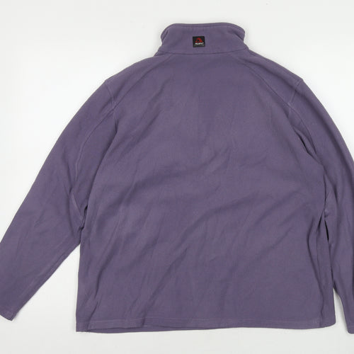 Marks and Spencer Womens Purple Polyester Pullover Sweatshirt Size 18 Pullover