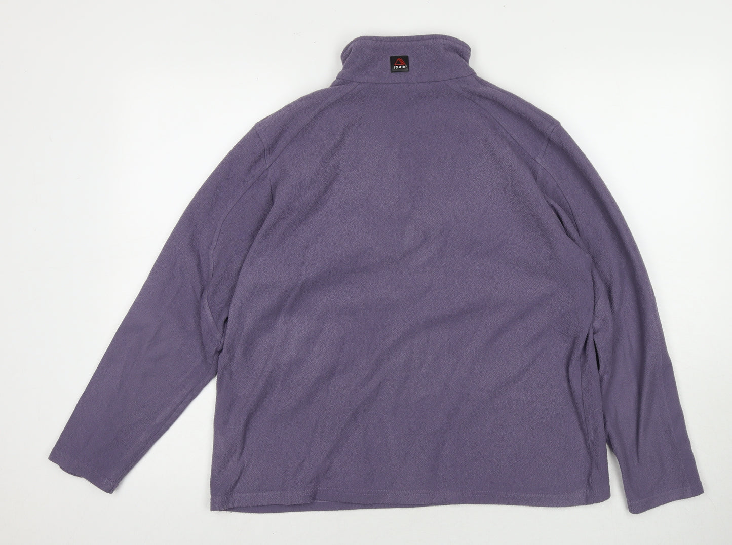 Marks and Spencer Womens Purple Polyester Pullover Sweatshirt Size 18 Pullover