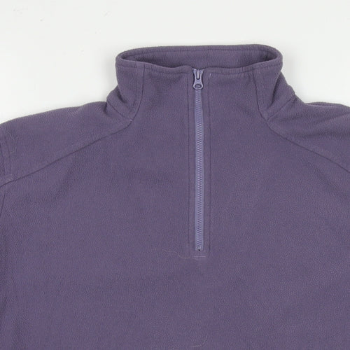 Marks and Spencer Womens Purple Polyester Pullover Sweatshirt Size 18 Pullover