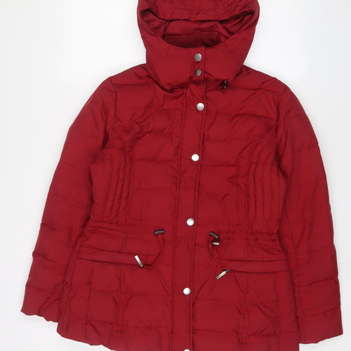 Per Una Womens Red Jacket Size M Zip