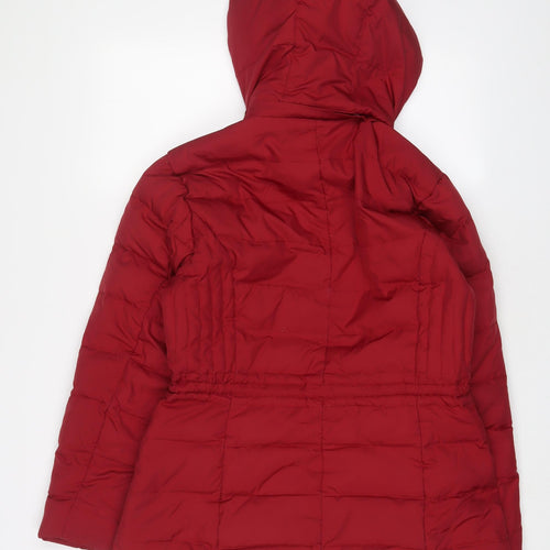 Per Una Womens Red Jacket Size M Zip