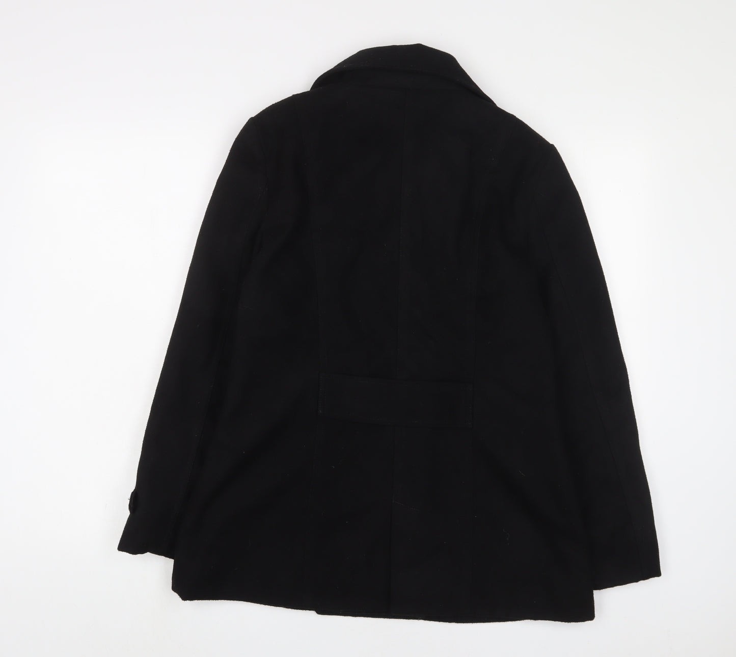 Encuento Womens Black Jacket Size M Button