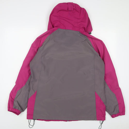 Regatta Womens Pink Jacket Size 16 Zip - Zip Pockets