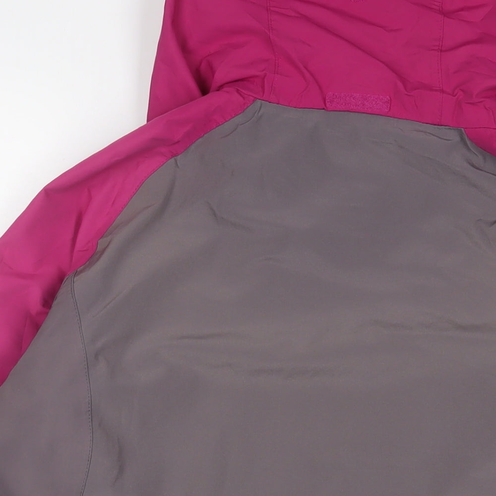 Regatta Womens Pink Jacket Size 16 Zip - Zip Pockets