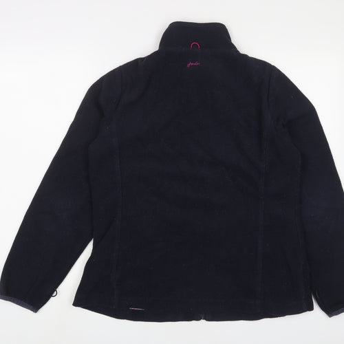 Joules Womens Blue Jacket Size 16 Zip