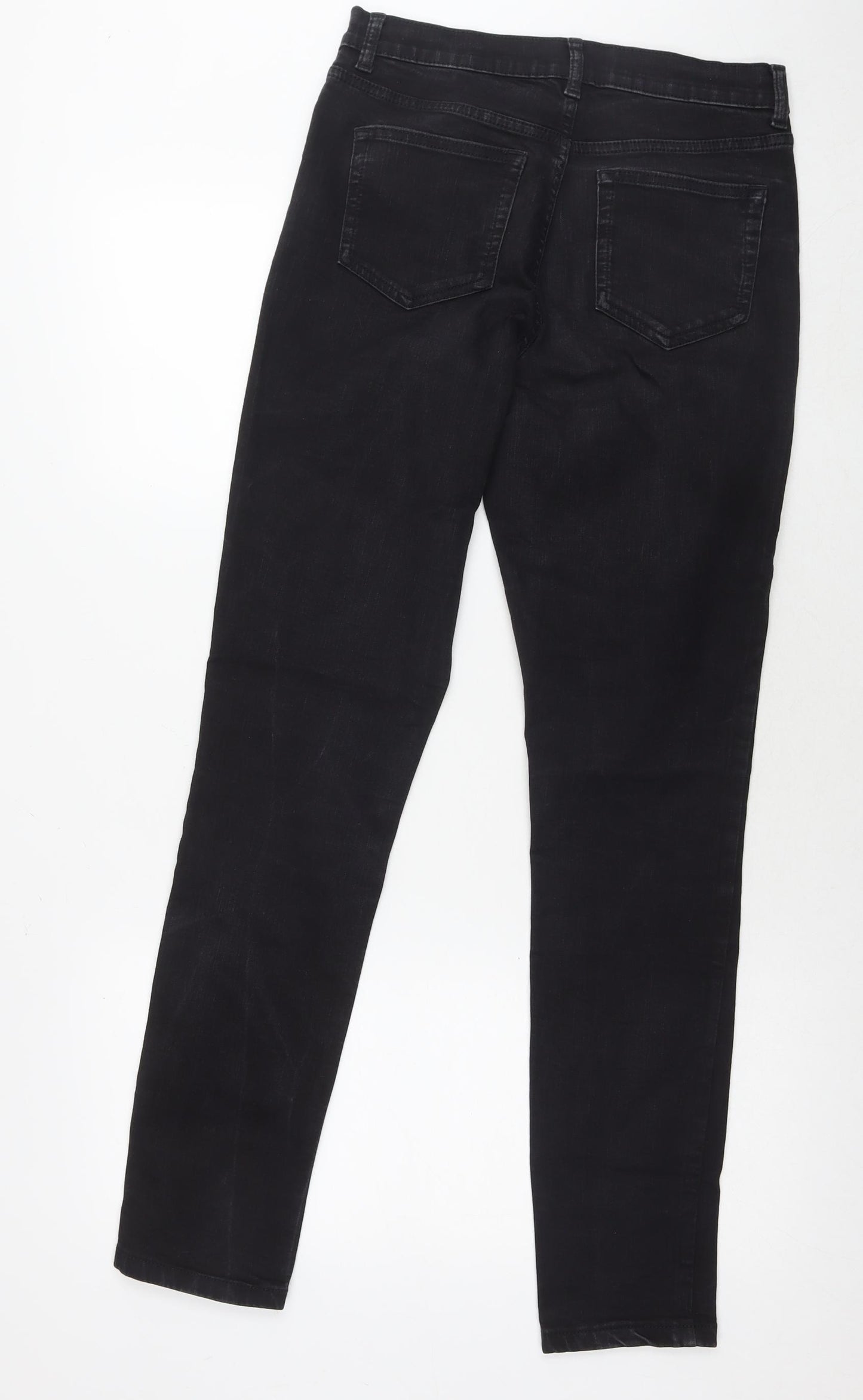 Principles Womens Black Cotton Skinny Jeans Size 10 L31 in Regular Zip