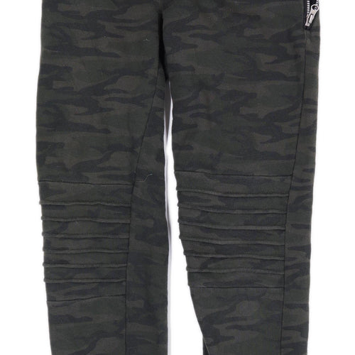 Primark boys Camouflage Green Sweatpants Age 13-14 Years