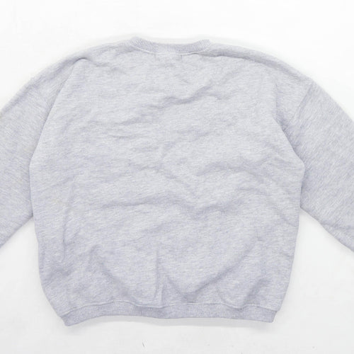 Zara Girls Grey Together Sweatshirt Age 8 Years
