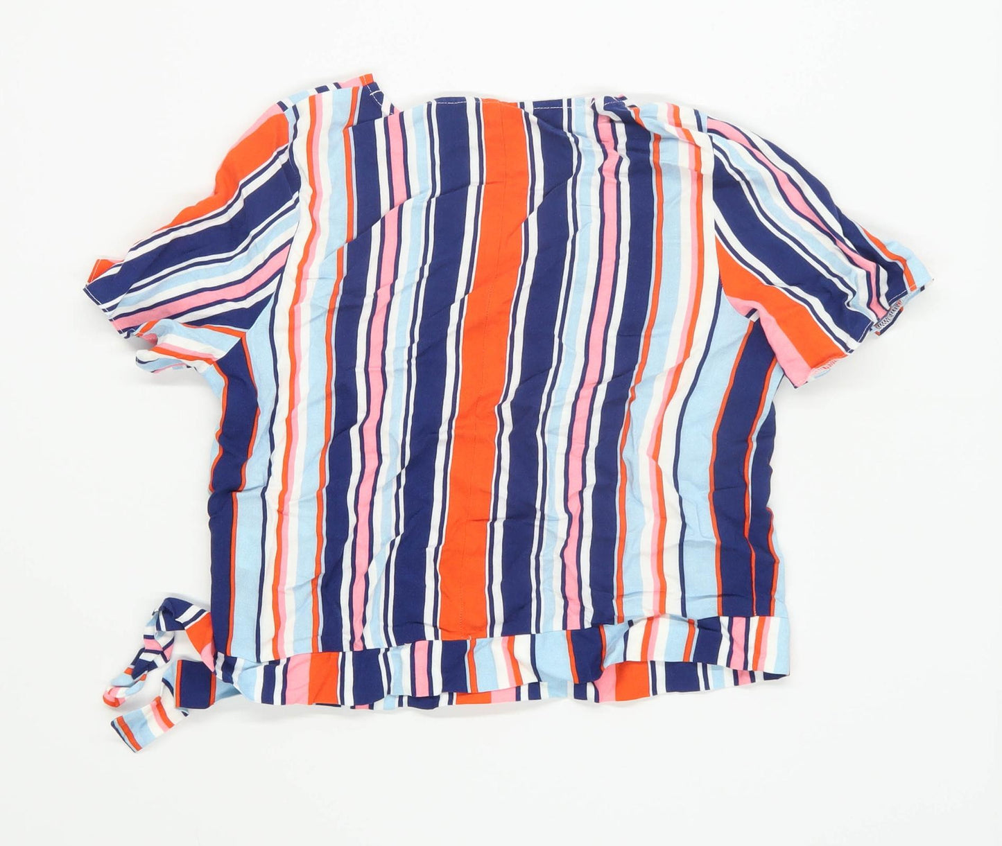 Primark Girls Striped Multi-Coloured Top Age 10-11 Years