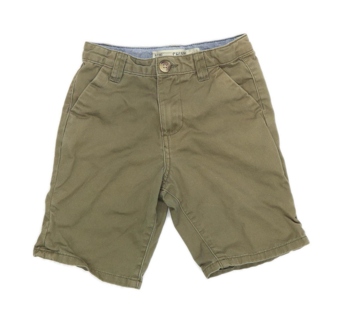 Primark Boys Brown Shorts Age 6-7 Years