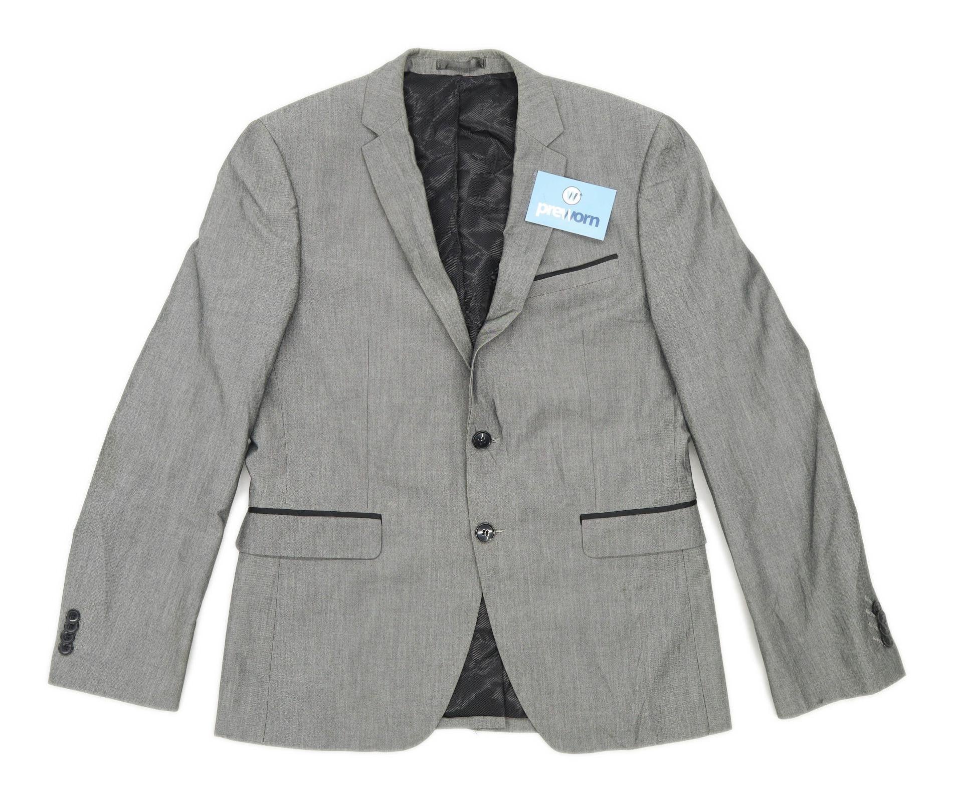Michael Kors CA01129 Mens Plaid Blazer Coat Single Breasted Pockets Gr –  Goodfair