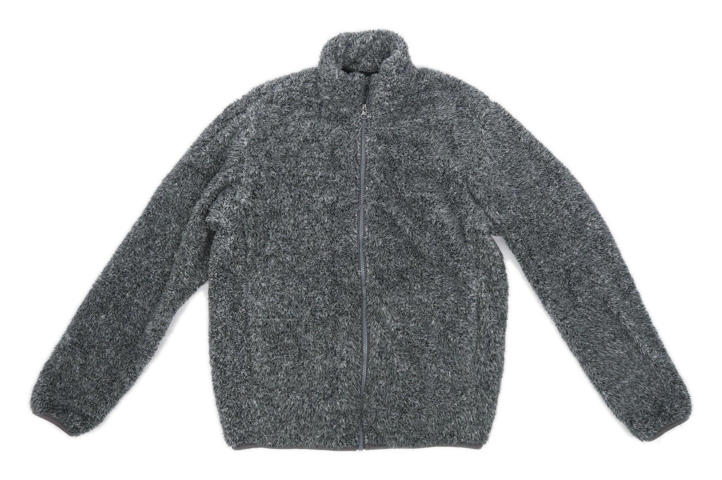 Uniqlo Mens Size XS Grey Fluffy Jacket