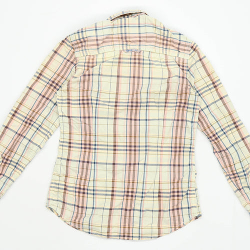 Superdry Womens Size S Check Cotton Multi-Coloured Shirt (Regular)