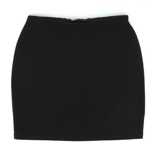 New Look Womens Size 12 Black Skirt (Regular)