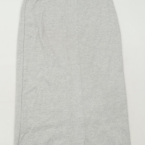 Carrini Womens Size L Grey Skirt (Regular)