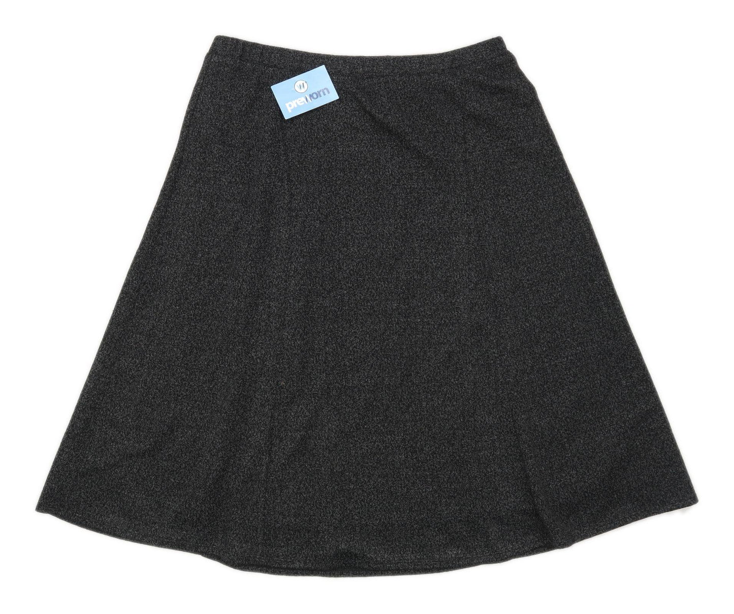 Debenhams Womens Size 18 Grey Flare Skirt (Regular)
