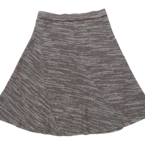 Marks & Spencer Womens Size 14 Brown Skirt (Regular)