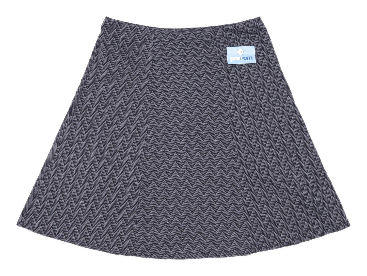 Bonmarche Womens Size 20 Geometric Multi-Coloured Flare Skirt (Regular)