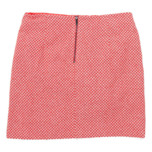 Marks & Spencer Womens Size 16 Red Skirt (Regular)