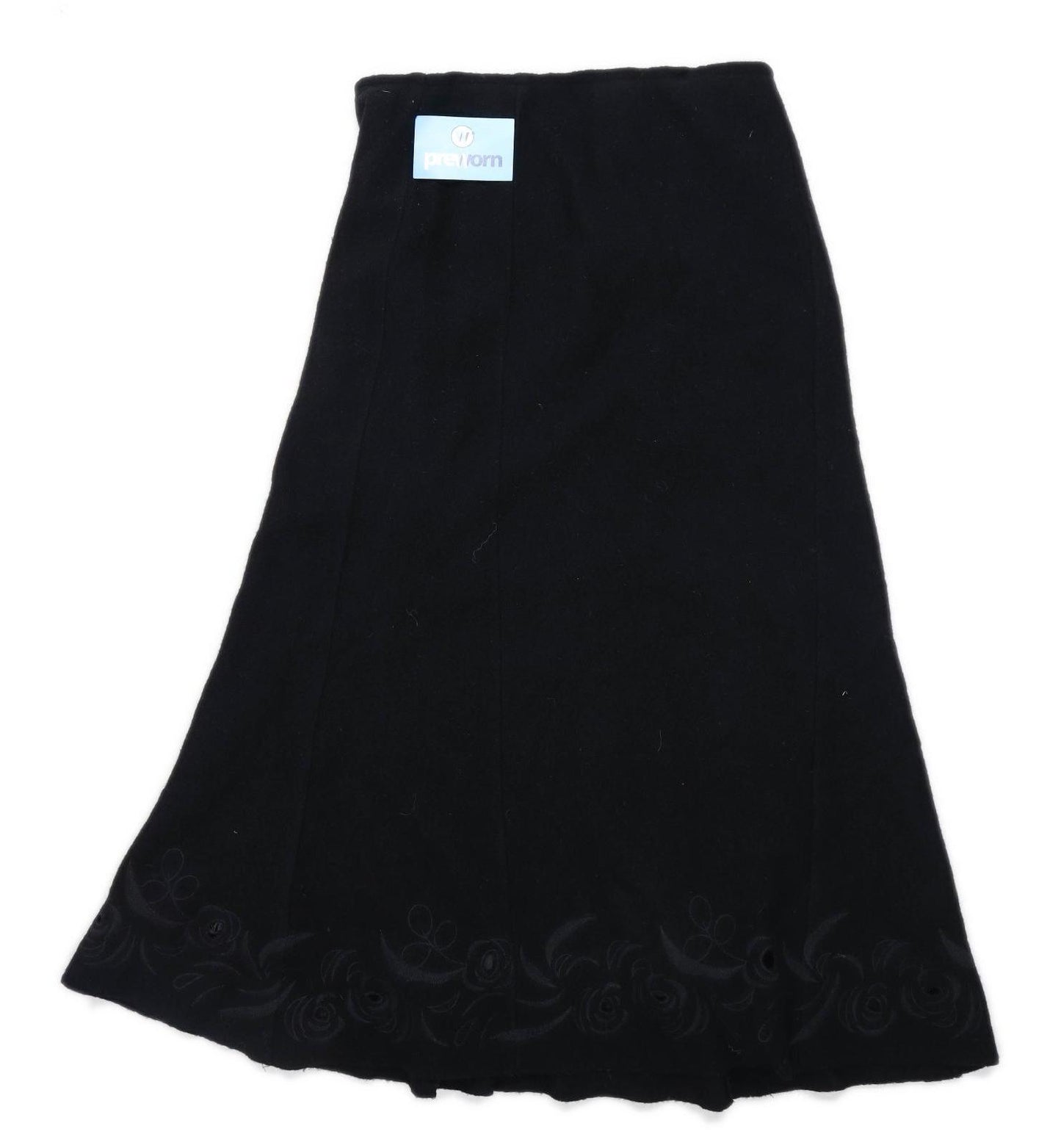 Alex & Co Womens Size 10 Wool Blend Black Skirt (Regular)