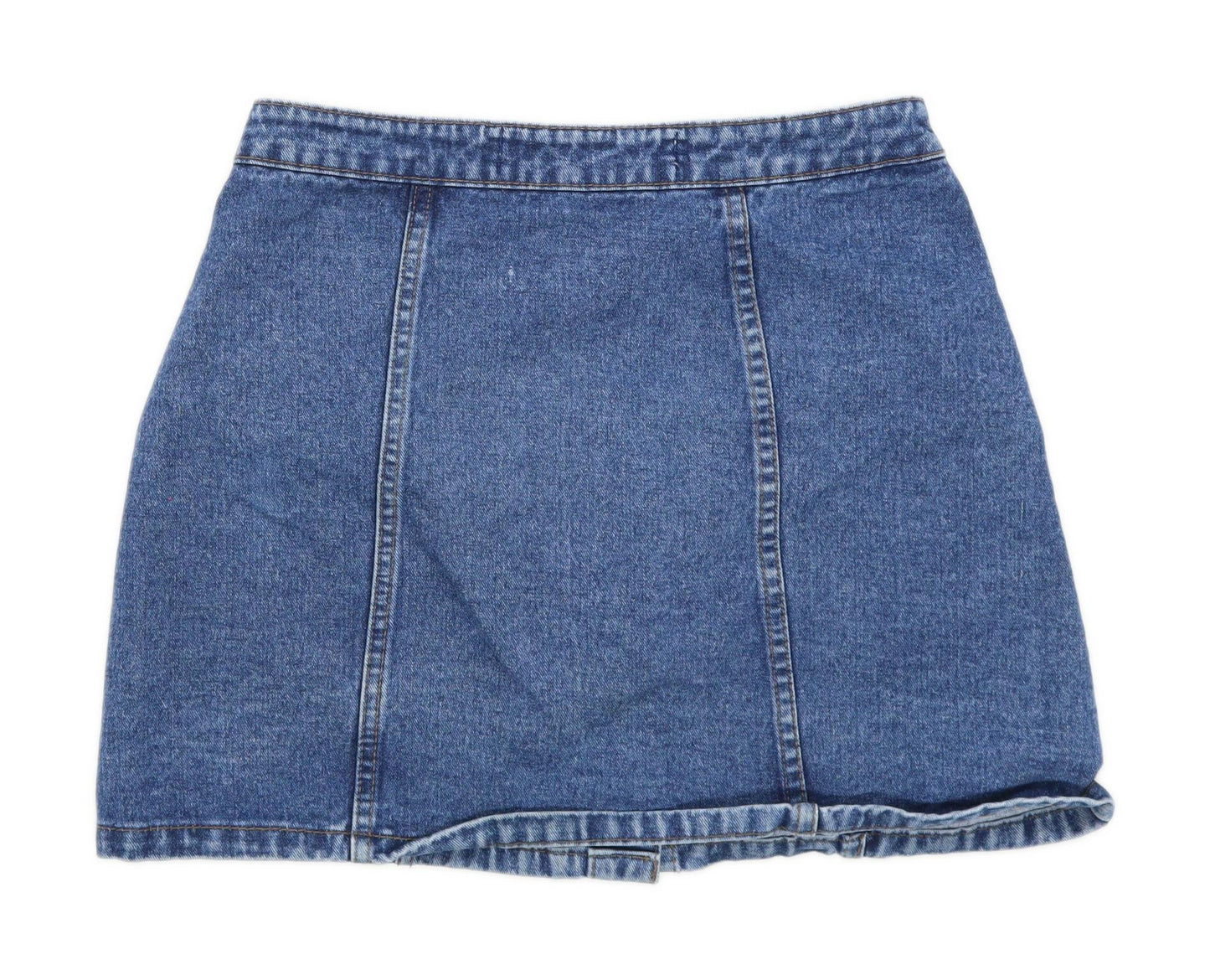 Denim Co Womens Size 10 Denim Blue Skirt (Regular)