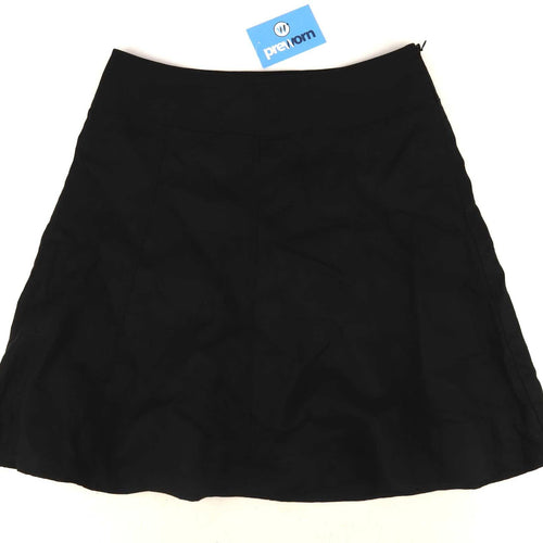 Gap Womens Size US 4 Linen Blend Black Office Formal Work Skirt (Regular)