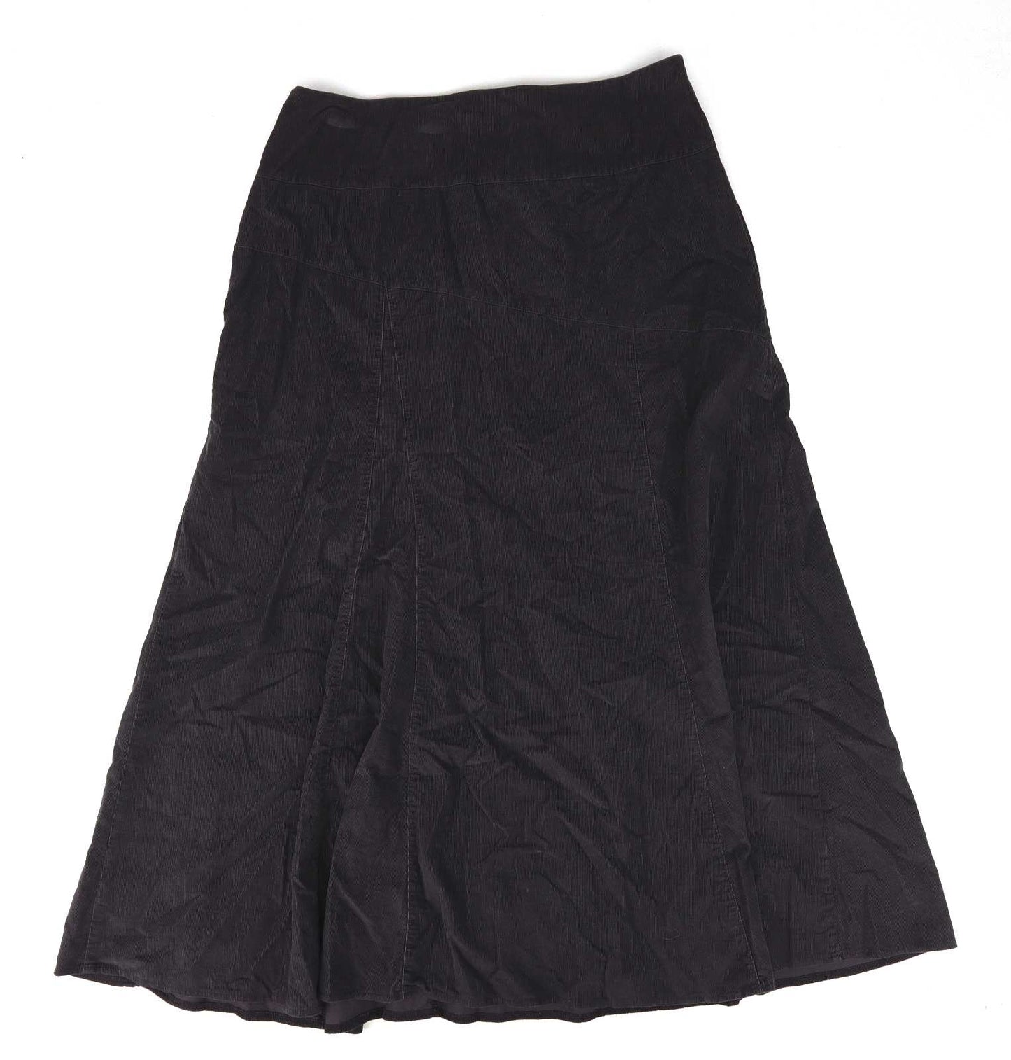 Cherokee Womens Size 14 Grey Cotton Skirt (Regular)