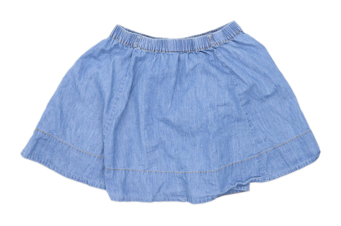 Atmosphere Womens Size 8 Cotton Blue Skirt (Regular)