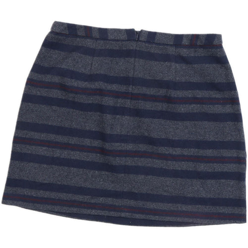 Falmer Heritage Womens Size 14 Striped Grey Skirt (Regular)
