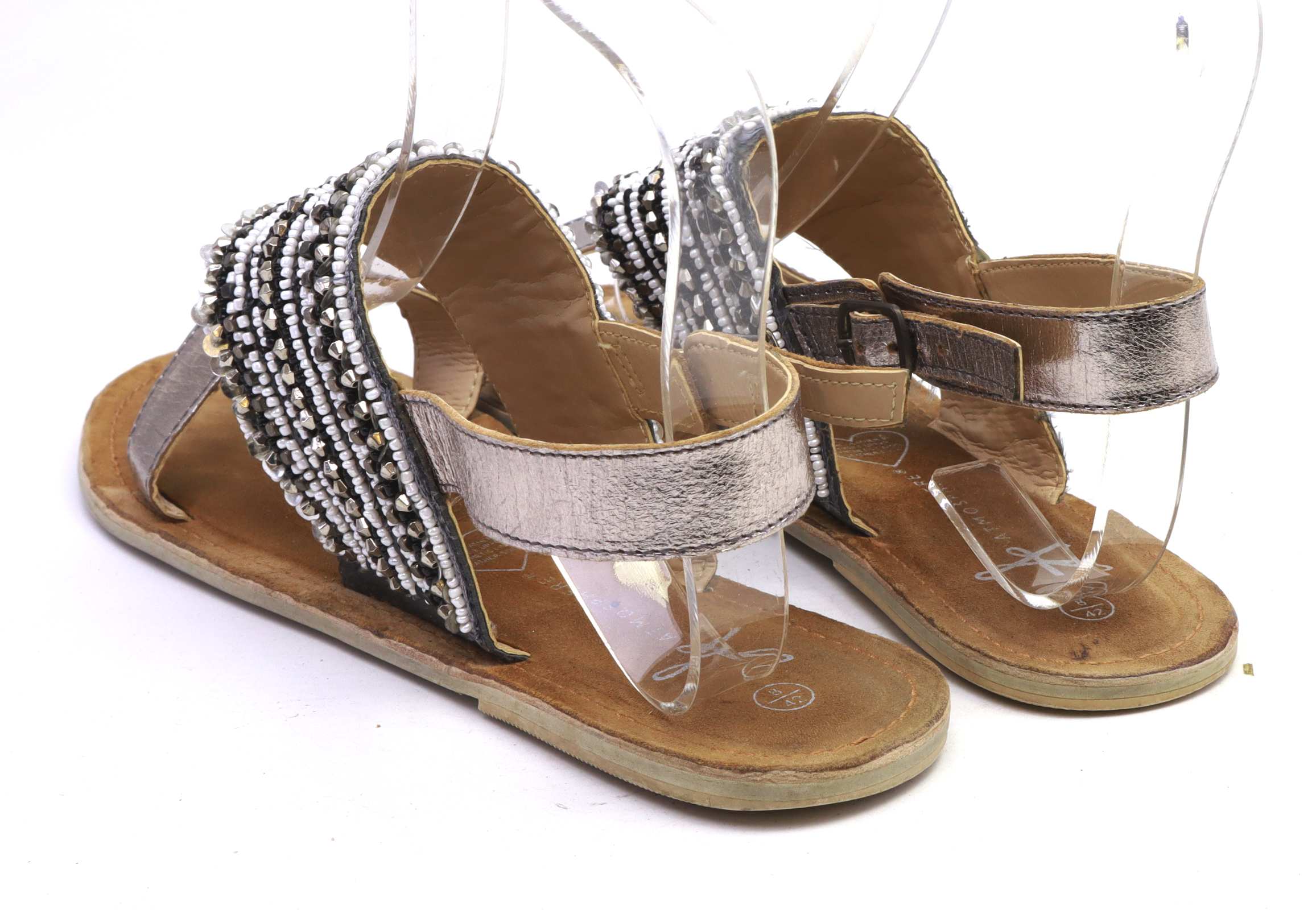 Black Plain Casual Wear Ladies Sandal, Size: 36 To 41(euro) And 3 To 8(uk)  at Rs 315/pair in New Delhi