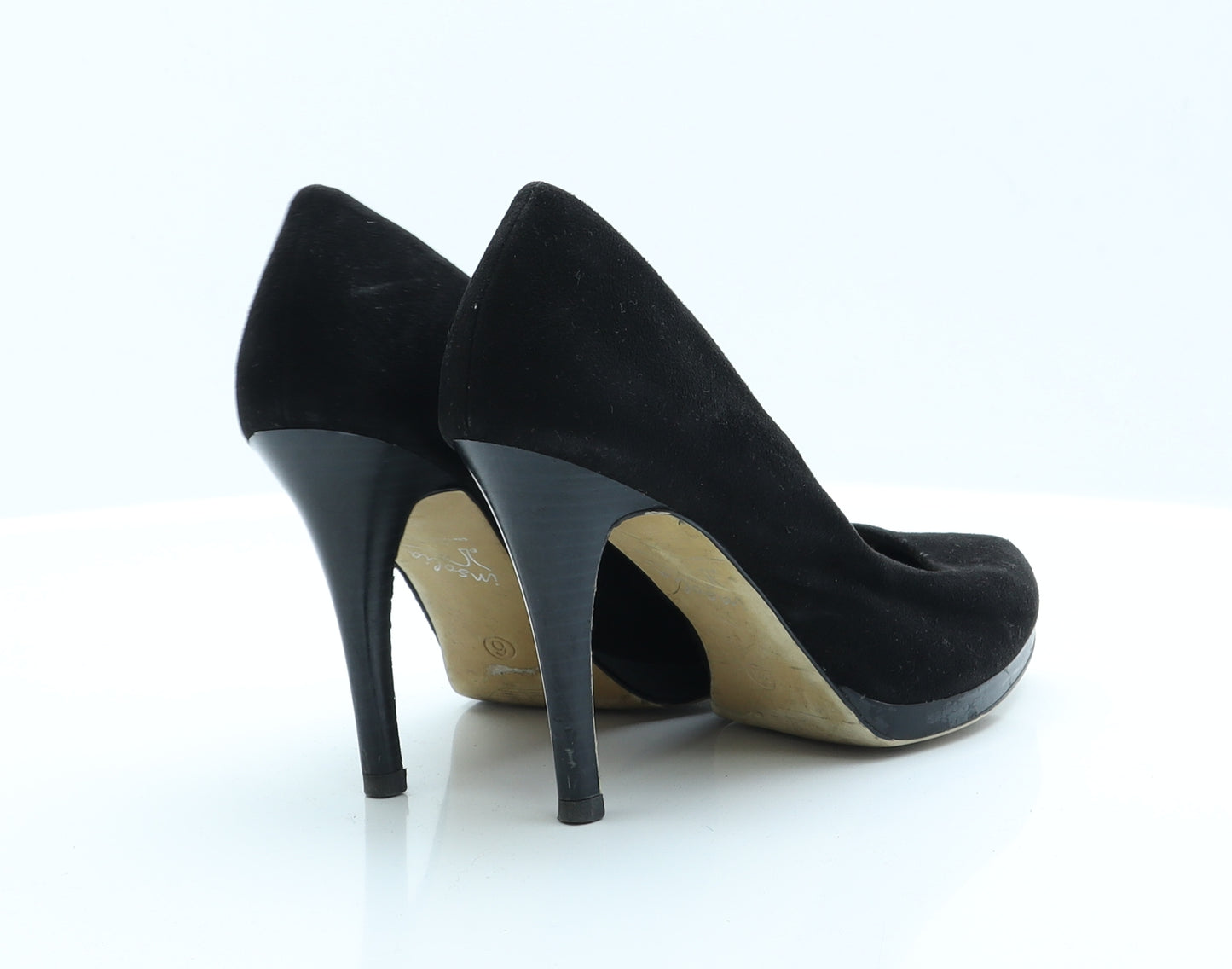 Marks and Spencer Womens Black  Polyester Platform Heel 6